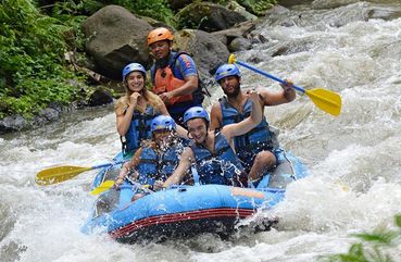 Whitewater rafting Bali, Indonesia