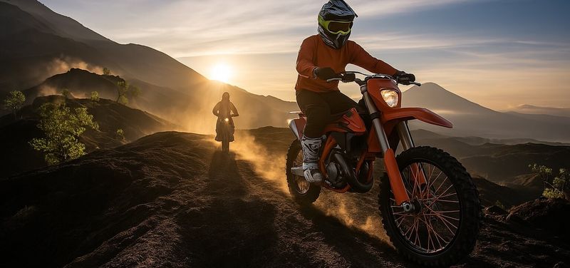 Bali Kintamani Dirt Bike Adventure Tour 