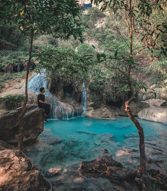 Erawan Waterfalls, Bangkok, Thailand